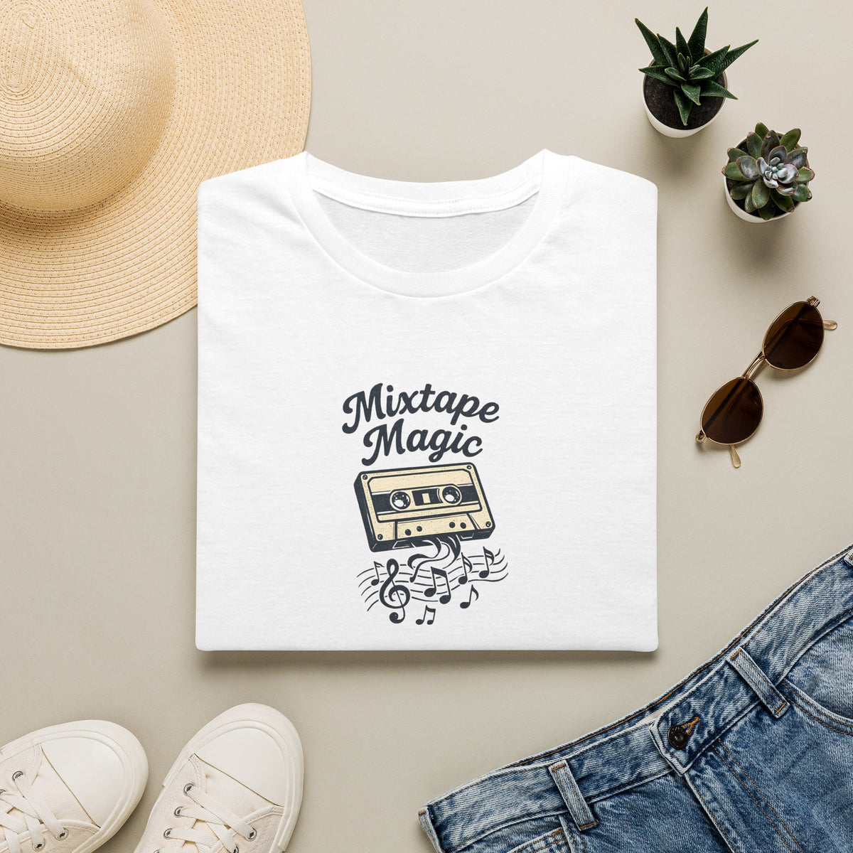 Mixtape Magic Illustration T-Shirt