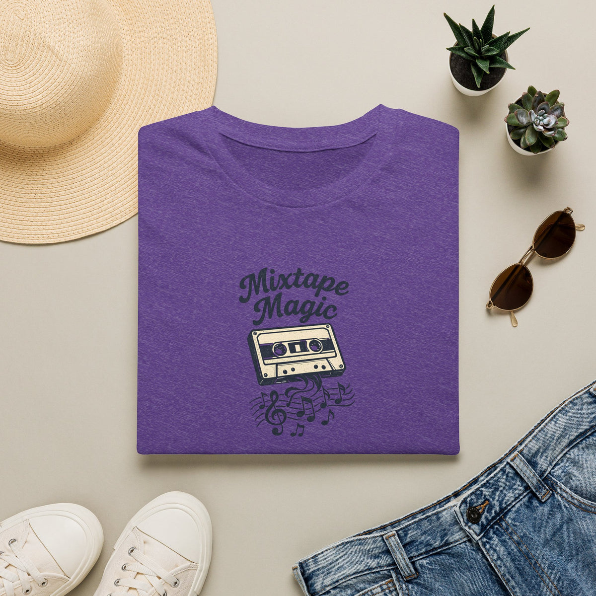 Mixtape Magic Illustration T-Shirt
