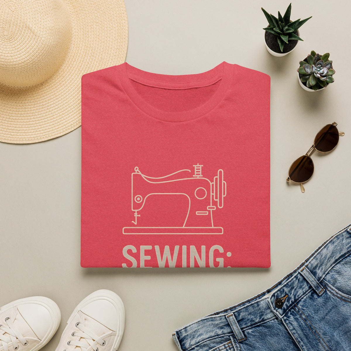 Affordable Sewing Therapy T-Shirt