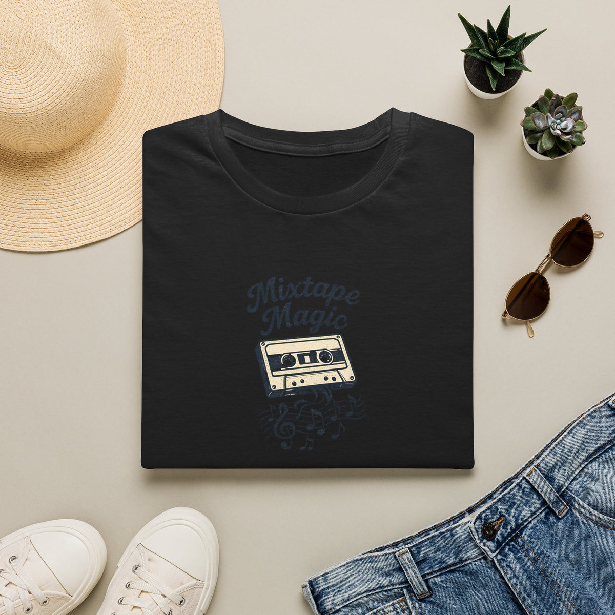 Mixtape Magic Illustration T-Shirt