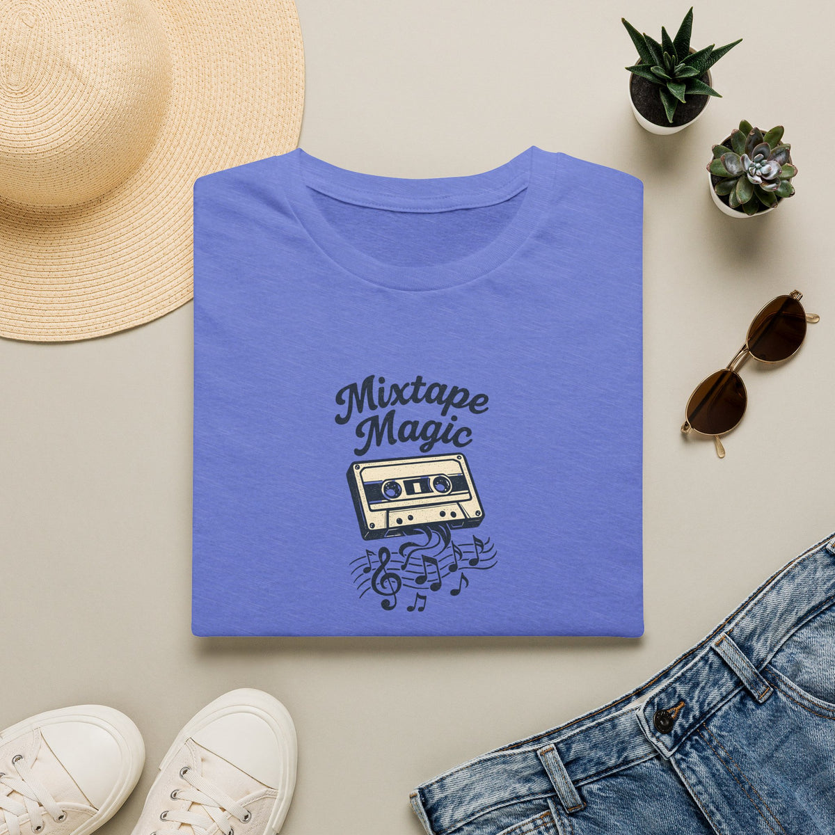Mixtape Magic Illustration T-Shirt