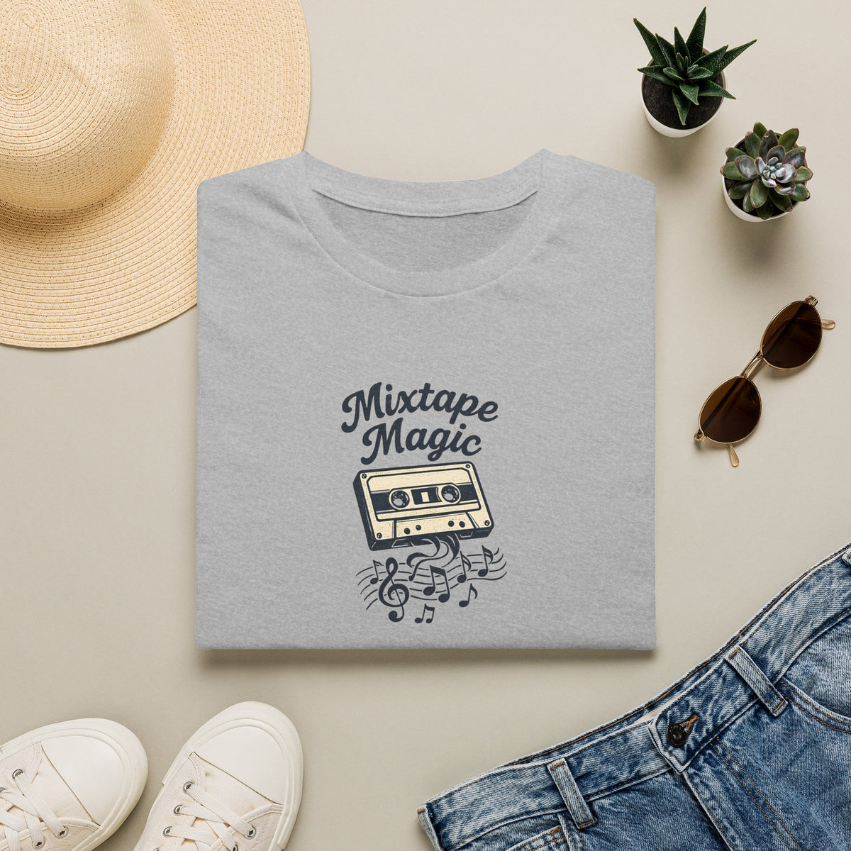 Mixtape Magic Illustration T-Shirt